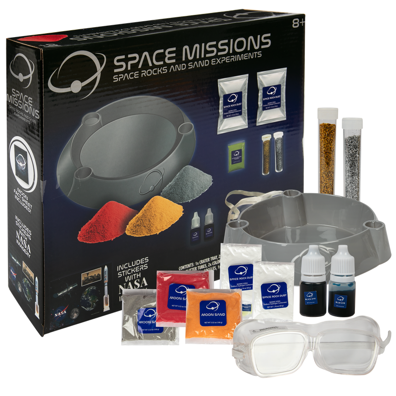 NASA Space Missions Space Rocks and Sand Experiments Kit