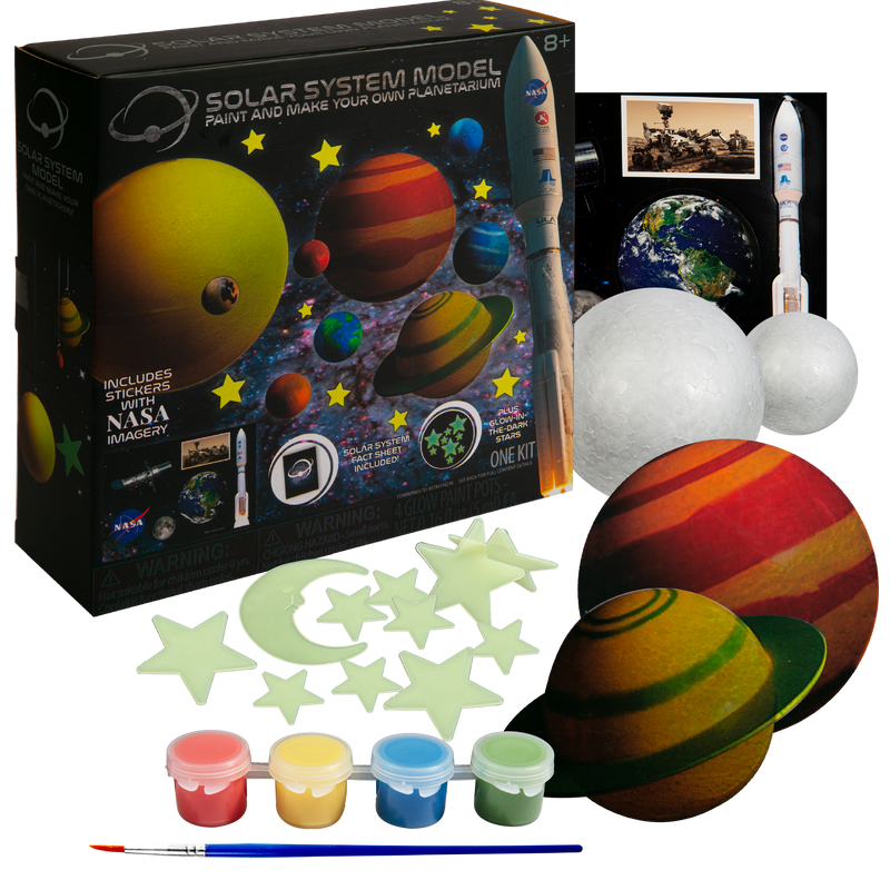 NASA Paint and Make Your Own Solar System Model