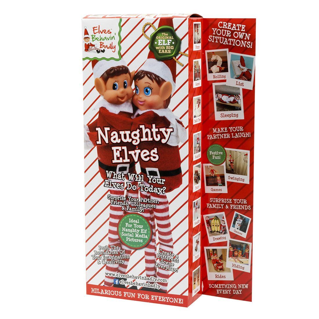 2 Pack Naughty Elves Christmas