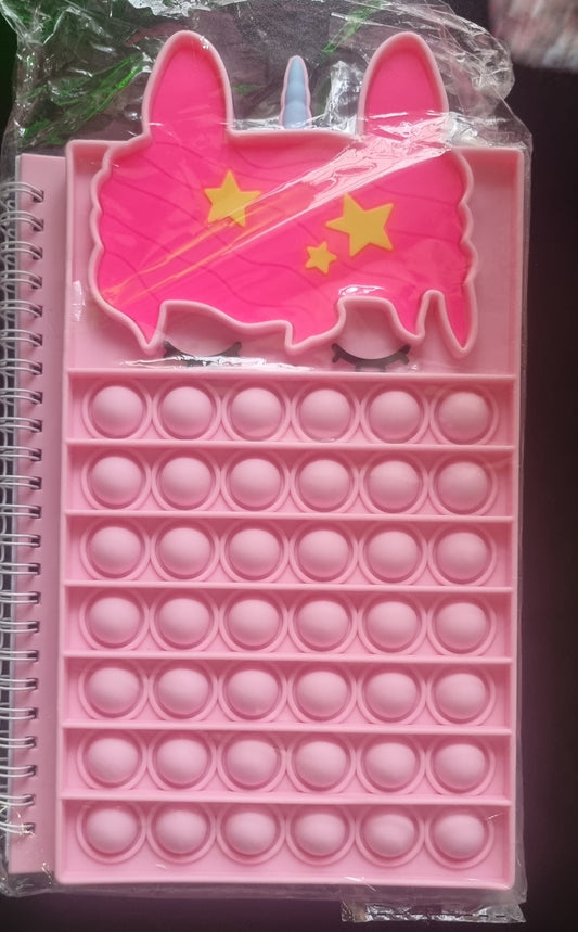 A5 Pink Unicorn Notebook
