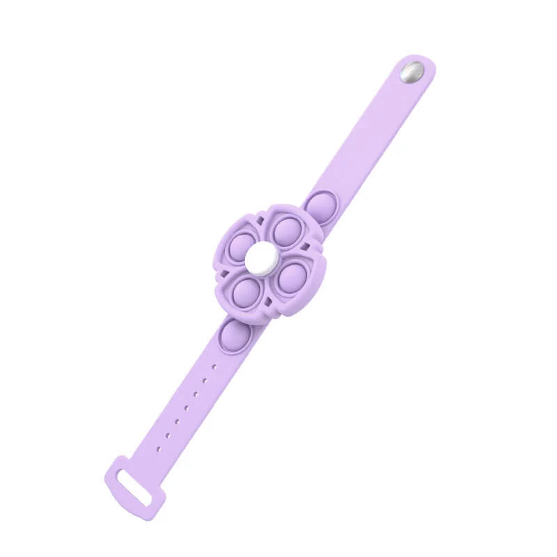 Purple Fidget Pop Bracelet
