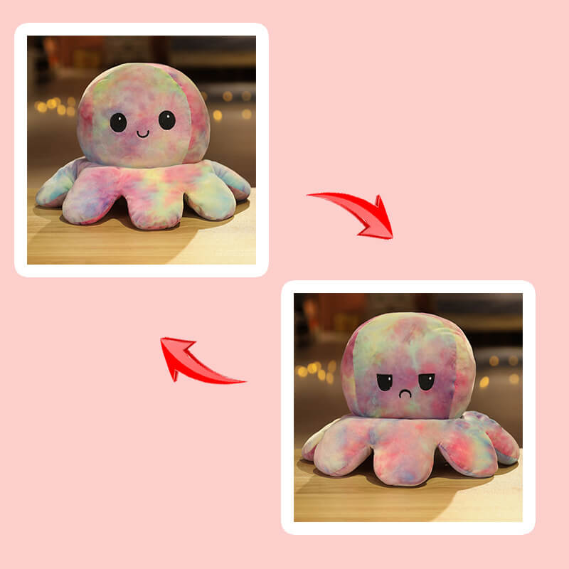 Reversible Octopus- Tie dye 20cm